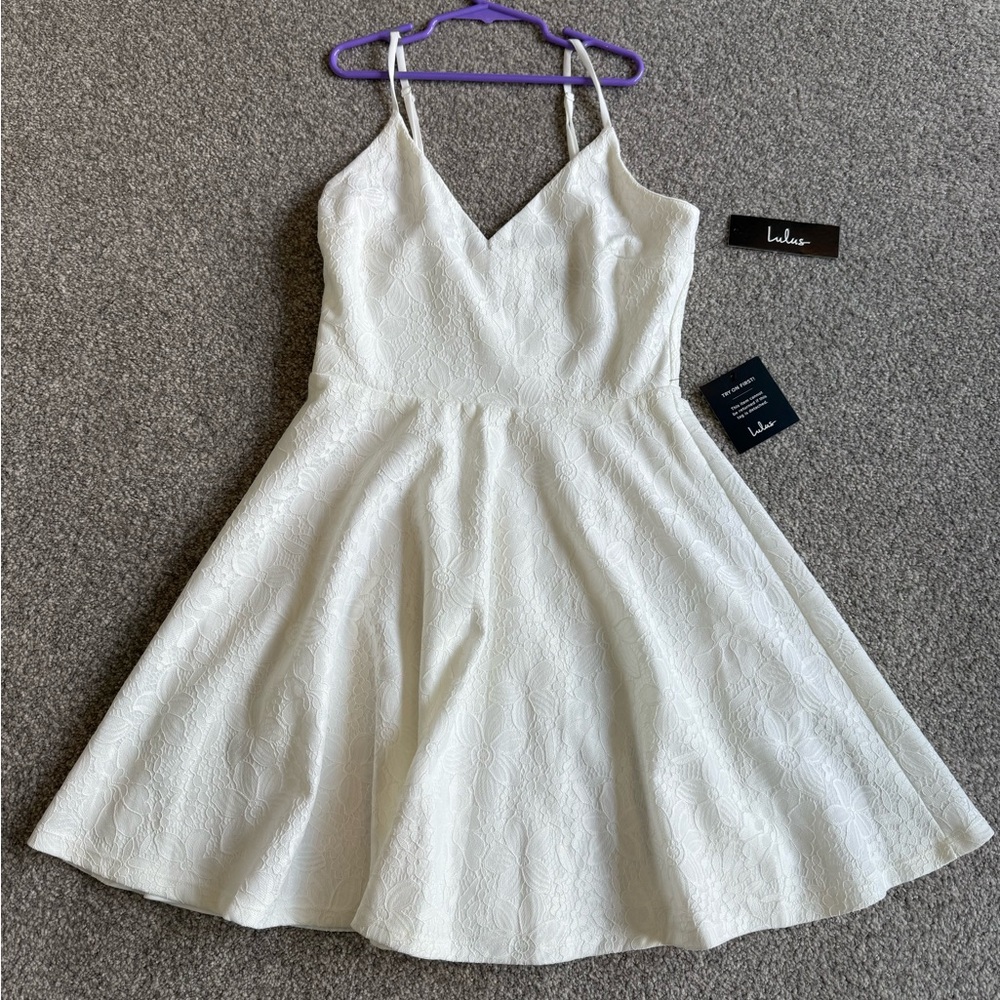 Lulus White Mini Dress